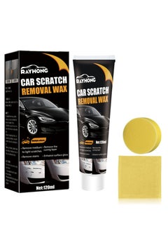 اشتري Car Scratch Repair Paste, Car Scratch Remover for Vehicles, Car Scratch Repair Paste Polishing Wax, Car Scratch Remover Kit with Wipe and Sponge for Car Vehicles Deep Scratches (1Pcs) في السعودية