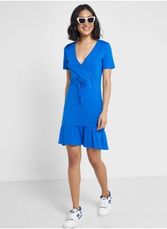 Buy Wrap Tie Dress in UAE