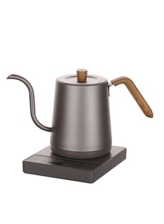 Buy Electric Kettle, 1000W Rapid Heating Electric Boiler with 5 Temperature Control Model,304 Stainless Steel Pour Over Kettle for Coffee and Tea 800ML (Grey) in Saudi Arabia
