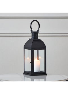 Buy Isaba Metal Modern Lantern 12 x 31 x 12 cm in Saudi Arabia