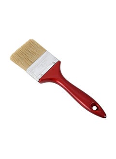 Buy Paint Brush-2.5inch- No Streaks Flat Trim Brush with Ergonomic Handle for High Precision Control -for DIY Professional Interior Exterior Home Improvement for Latex and Oil Paints & Wood Stains in Saudi Arabia