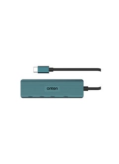 Buy Onten UC622 10Gbps USB-C / Type-C to 2 x USB + 2 x USB-C / Type-C 4 in 1 HUB Docking Station (Green) in Egypt