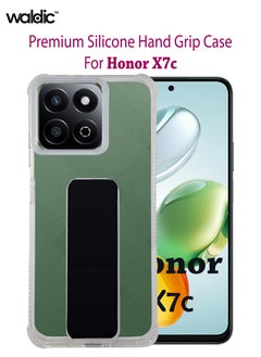 اشتري حافظة هونر X7c | مصمم لهاتف Honor X7c | غطاء وسادة هوائية نحيف من مادة TPU ممتص للصدمات من السيليكون الناعم المطاطي مناسب لهاتف Honor X7c |أسود في السعودية