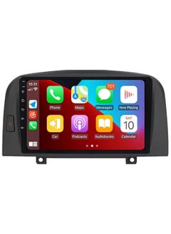 Buy Android Car Stereo Screen For Hyundai Sonata NF Radio 2004-2008 Support Apple Carplay Android Auto Wireless GPS Navigation BT with Backup Camera in UAE