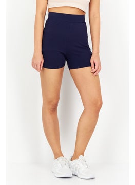 اشتري Women Sportswear Fit Training Shorts, Navy في الامارات