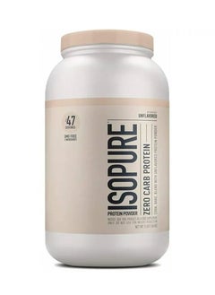 Buy NB Isopure Zero Carb 3lb Natural Unflavoured in UAE