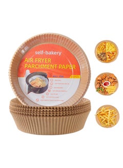 200-Pack Air Fryer Disposable Paper Liners – 7.8 Inch Round Parchment Paper