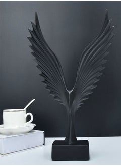 Buy Eagle Bird Wings Statue Resin Sculpture Decoration Item for Home Office in UAE