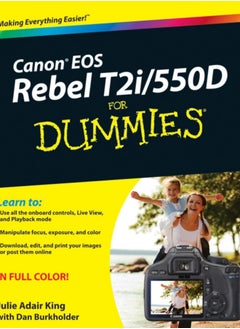 Buy Canon EOS Rebel T2i / 550D For Dummies in UAE