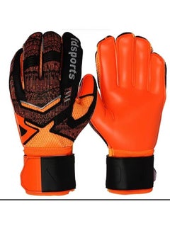 Buy New Falcon Football Professional Adult Latex Fingerless Breathable Durable Thickened Goalkeeper Gloves Goalkeeper Gloves in UAE