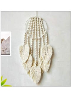 Buy Cotton Dream Catcher Woven Macrame Feather Tassel Wall Hanging Handmade in Egypt