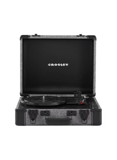 اشتري Crosley CR6019E-SMK4 Executive Vintage Bluetooth in/Out 3-Speed Portable USB Turntable Smoke في الامارات