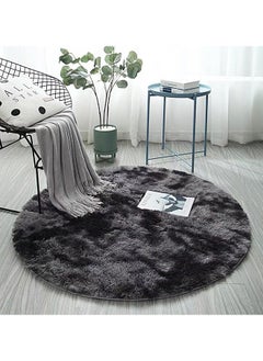 اشتري Soft Round Area Rug for Bedroom Modern Circle Rug for Kids Girls Baby Room Indoor Plush Circular Nursery Rugs Cute Cozy Area Rugs for Living Room Diameter 120cm في السعودية