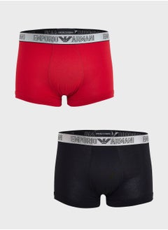 Buy 2 Pack Logo Band Assorted Briefs in Saudi Arabia