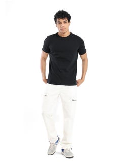 Buy Men R Neck Half Sleeves T-shirt in Egypt