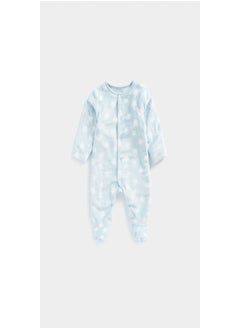 Buy Blue Star Fleece Sleepsuit in UAE