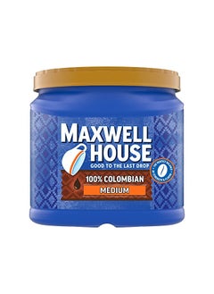 Buy Maxwell House 100% Colombian Medium Roast Ground Coffee (24.5 oz Canister) in UAE