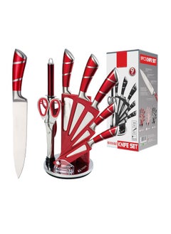 Buy 9 Piece Stainless Steel Knife Set in UAE