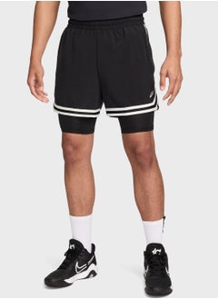 Buy Woven Dna 2In1 4" Shorts in UAE