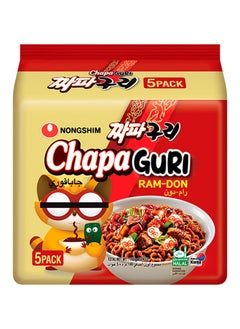 Buy Chapaguri Noodles 140grams Pack of 5 in UAE