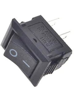 اشتري 2Pin On-Off G130 Boat Rocker Switch 3A-250V With Dimensions Small في مصر