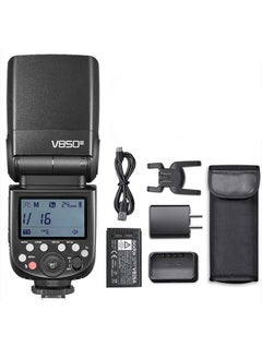 Buy Godox V850III Flash Camera Flash 7.2V/2600mAh HSS 1/8000 2.4G 1.5s Recycle Time 450 Full Power Pops for DSLR Cameras with Standard Hot Shoes for Canon, Nikon, Sony, Fuji, Panasonic, Olympus (NO TTL) in Saudi Arabia