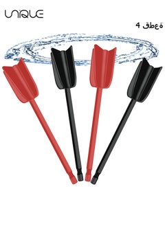 Buy Resin Mixer Paddles - 4 Reusable Reusable Paint and Resin Mixer Paddle to Mix Epoxy Resin, Paint, Ceramic Glaze and Reduce Bubbles - Paint Mixer for Drill in UAE