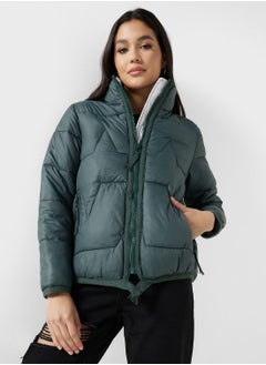 Buy Padded High Neck Jacket in UAE