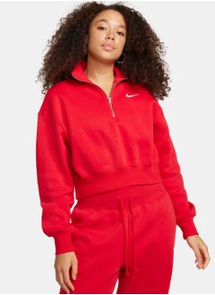 اشتري Nsw Phoenix Fleece Cropped Sweatshirt في السعودية