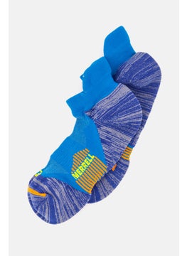 اشتري Men 1 Pair Ultra Light Low Cut Socks, Turquoise Combo في الامارات