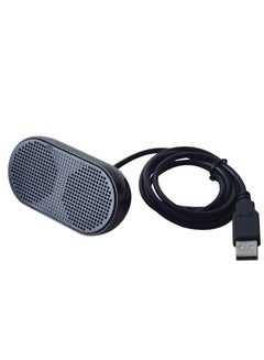 Buy USB Speaker Computer Speaker Powered Stereo Multimedia Speaker for Notebook Laptop PC Black in UAE