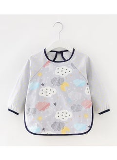 Buy Baby Bibs for Boy or Girl,Long Sleeve Bib,Waterproof Bibs for Toddlers,Adjustable Closure Baby Smock in UAE