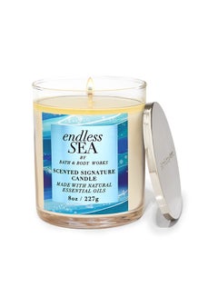Buy Endless Sea Signature Single Wick Candle in UAE