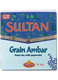 Buy SULTAN TEA Moroccan Ambar FLIO Loose Green Tea, Herbal Teas (Single Pack - 150g) in UAE