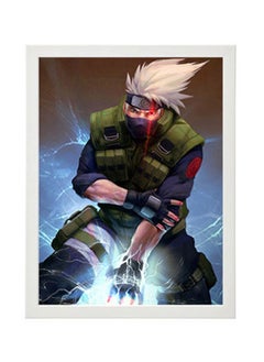 اشتري Naruto Abstract Pencil Drawing Wall Art Poster Frame في مصر