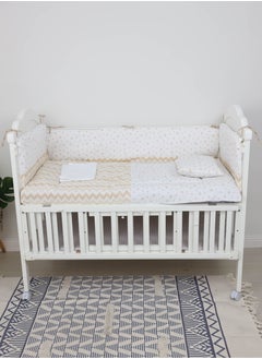 Buy 4-piece crib bedspread with partitions in UAE