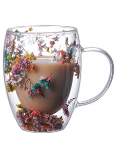 Buy Double Wall Glass Coffee Mugs Clear Cups for Cappuccino Tea Espresso Latte Hot Beverages Glasses Birthday Gifts for Women Her in Egypt