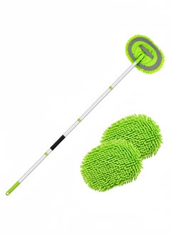 Buy 62" Car Wash Brush Kit Mitt Mop Sponge with Long Handle Chenille Microfiber Car Cleaning Brush Kit Supplies Car Washing Mop Kit Car Care Kit of Scratch-free Replacement Head for Car RV Truck in Saudi Arabia