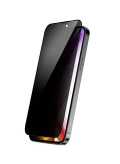اشتري iPhone 14 Pro Max Privacy Screen Protector, Tempered Glass 5D 9H Privacy Screen Protector for iPhone 14 Pro Max 6.7" Black في الامارات