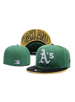 Buy NEW ERA 3D Embroidered Fitted Baseball Team Cap with Closed Back for Sun Protection-55.8CM in Saudi Arabia