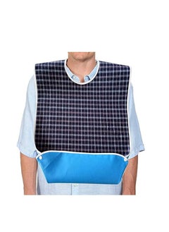 Buy Adult Bibs, Waterproof Eldly Bib, Washable Dining Bibs Mealtime Bib Clothing Protector, for Elderly Men Women, Reusable Protector in Saudi Arabia