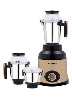 Buy 3-In-1 Mixer Grinder 1000 Watts Copper Motor Stainless Steel High Performance Blender in UAE