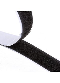 Buy Double-Sided Adhesive, 5M Extra Strong Self-Adhesive Hook and Loop Tape Roll Sticky Back Strip with Strong Adhesive Tape Strip Fastener 8.8 Yards,20mm Wide Black Used in Sewing, School, Office, Home in Saudi Arabia