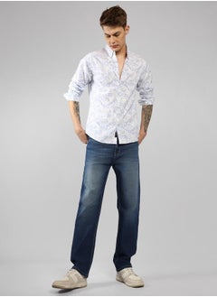 اشتري Regular Fit Multi-Color Cotton Casual Shirt Regular Collar في الامارات