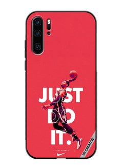 Buy Protective Case Cover For Huawei P30 Pro Just Do It Paul George Design Multicolour in UAE