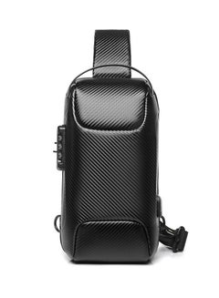 Buy Men's Sports Shoulder Bag Multifunctional Messenger Bag 34x18x11cm in UAE