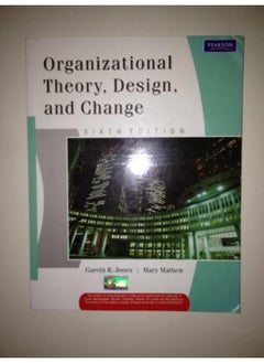 Buy Organizational Theory  Design  and Change  India  Ed   6 in Egypt