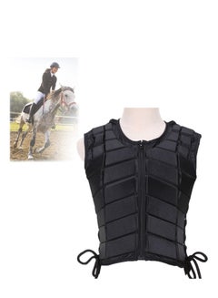Buy Horse Riding Vest, Equestrian Vest, Polyester Unisex Equestrian Protective Vest, Safety Equestrian Horse Riding Training Vest, Protective Body Protector Gear, for Kids Adult(Size:S) in Saudi Arabia