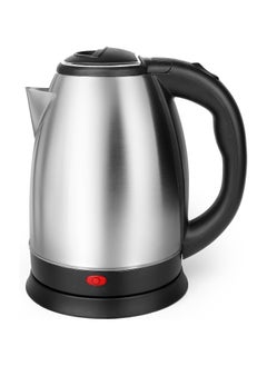 Buy Stainless Steel Electric Tea Kettle, Electric Kettles for Boiling Water, 1.7L Electric Kettle, Cordless Water Boiler with 360 Degree Rotational Base, Automatic Shut Off, 1000W, Silver (Black) in UAE