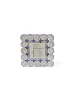 Buy Indulgence 50 Piece Tealight Candle Musk Mallow in UAE